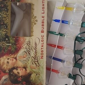 Victorian Bubble LIghts. 6 Lights/ 6ft Long